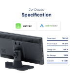 9" FreePlay Car Display Unit with Rear Camera 