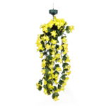 Solar Hanging Primrose Flower Lights - Yellow (30 LED) (Outer Ctn Qty: 12)