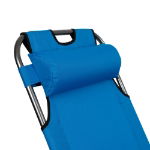 EasiRecline Sun Lounger  - Blue (Outer Ctn Qty: 1)