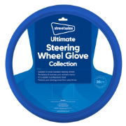 Ultimate Steering Wheel Glove - Black/Blue Sports Grip (Box Qty: 25)