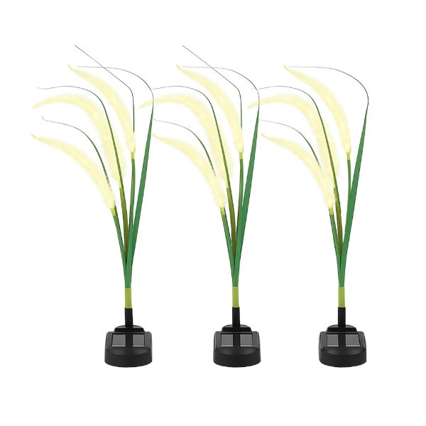 Solar Setaria Viridis Stake Light (Pack of 3) (Outer Carton: 12)