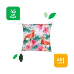 Outdoor Pair Of Seat Cushions - Flamingo Palm (Outer Ctn Qty: 22)