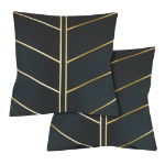 Outdoor Pair Of Scatter Cushions - Gold Palm (Outer Ctn Qty: 18)