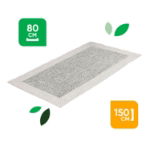 Jute-Style Indoor & Outdoor Rug - Light Grey - 80cm x 150cm (Outer Ctn Qty: 9)