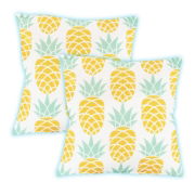 Outdoor Pair Of Light Up Pineapple Scatter Cushions (Outer Ctn Qty: 18)