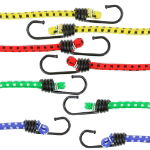 8pc Bungee Cord (Luggage Elastics) Set (Box Qty: 10) 