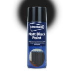 PDQ of 6 Matt Black Paint 400ML (Outer Ctn Qty: 1 PDQ of 6)