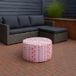 Outdoor Morocco Pouf Ottoman (Outer Ctn Qty: 20)