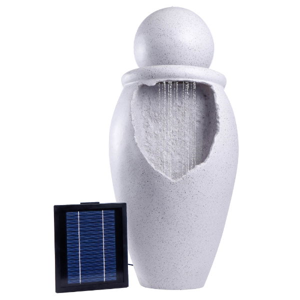 Orb On Vase Solar Water Feature (Outer Ctn Qty: 1)