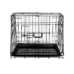 30" Folding Slanted Dog Crate  - Medium