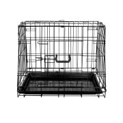 30" Folding Slanted Dog Crate  - Medium
