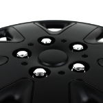 15” Tempest Matt Black Wheel Cover Set (Box Qty: 4)