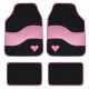 4 Piece Think Pink Carpet Mat Set (Box Qty: 10)