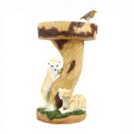 Solar Meerkat Bird Bath