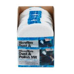 PDQ of 10 - Microfibre Dust & Polish Mitt (Outer Ctn Qty: 12 PDQ of 10 = 120 singles)