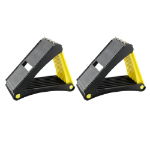 Pair of Folding Wheel Chocks with Spikes (Outer Ctn Qty: 24)