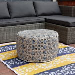 Outdoor Casablanca Pouf Ottoman (Outer Ctn Qty: 20)