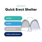 Outdoor Retreat - Quick Erect Shelter