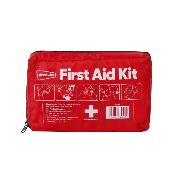 Emergency First Aid Kit with Red Soft Bag (Outer Ctn Qty: 10)