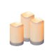 Solar LED Candle Set (3 Piece Set) (Outer Ctn Qty: 12)