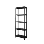 5 Tier Plastic Shelving Unit 