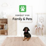 Jute-Style Indoor & Outdoor Rug - Plain  - 80cm x 150cm (Outer Ctn Qty: 9)