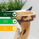 Solar Meerkat Bird Bath
