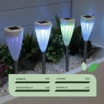 Pack of 4  Colour Changing Stake Lights (Outer Ctn Qty: 12)