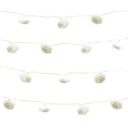 2m Solar Rose Flower LED String Lights (20 Piece)