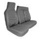 Van Seat WR Cover Set - Grey (Box Qty: 12)