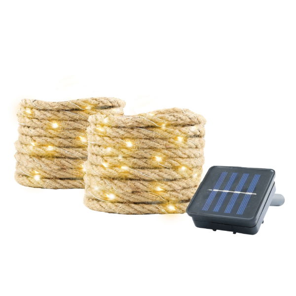 (PACK OF 2) 4M Decorative Solar Rope Light (Outer Ctn Qty: 12)