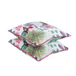 Pair of Bouquet Scatter Cushions With Trimming (Outer Ctn Qty: 18)