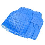 Checker Plate Mat Set Blue (Box Qty: 6)