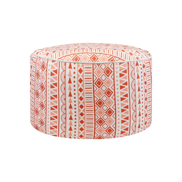 Outdoor Morocco Pouf Ottoman (Outer Ctn Qty: 20)