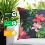 Outdoor Pair Of Scatter Cushions - Tropical (Outer Ctn Qty: 18)