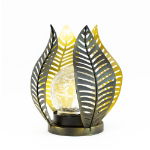 Solar Metal Tulip Flower With LED Crackle Ball (Outer Ctn Qty: 8)