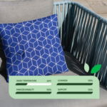 Outdoor Pair Of Scatter Cushions - Blue Cube (Outer Ctn Qty: 18)