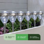 Pack Of  6 Crown Solar Stake Light (Outer Ctn Qty: 6)