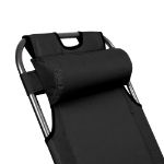 EasiRecline Sun Lounger  - Black (Outer Ctn Qty: 1)