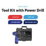 86PC Tool Kit with Power Drill (Outer Carton: 3)