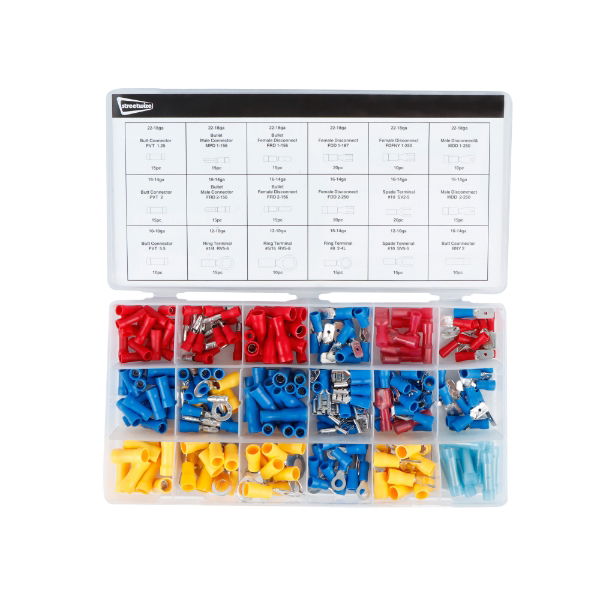 260-piece Multi-purpose Wire Terminal Assortment Kit (Box Qty: 24)