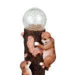 Solar Meerkat Colour Changing Ball Light