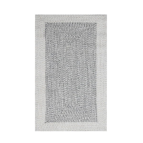 Jute-Style Indoor & Outdoor Rug - Light Grey - 80cm x 150cm (Outer Ctn Qty: 9)