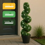 Solar Twist Topiary in Pot (Outer Ctn Qty: 1)