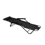 EasiRecline Sun Lounger  - Black (Outer Ctn Qty: 1)