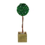 Solar Single Bay Ball Tree In Pot (Outer Ctn Qty: 1)