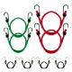 8pc Bungee Set (Luggage Elastics) in Tub (Box Qty: 10)