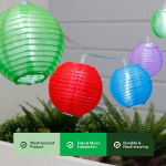 2m Solar Lantern LED String Lights (10 Piece) (Outer Ctn Qty: 24)