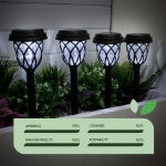 Solar Pathway Stake Lights (Pack of 4) (Outer Ctn Qty: 12)