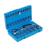 36-piece Chrome Vanadium 3/8” Socket Set (Box Qty: 10)